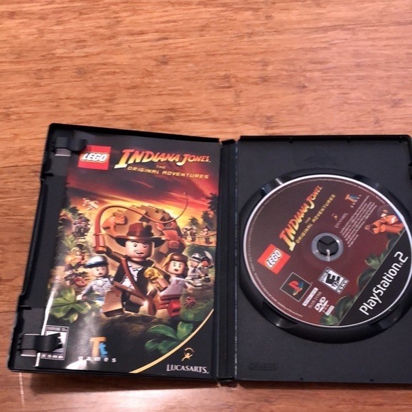 Sony PlayStation 2 Lego Indiana Jones: The Original Adventure game disc, booklet - Picture 2 of 11